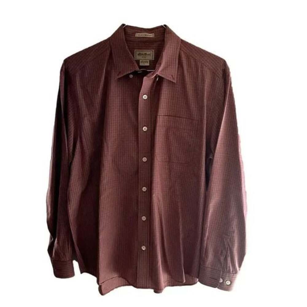 Eddie Bauer Men’s Button Down Shirt Size Large